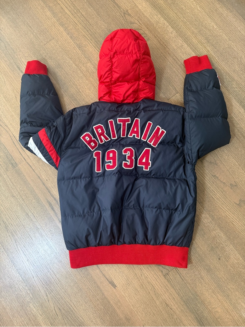 Polo Ralph Lauren Lake Placid Britain Team USA Vancouver 2010 Jacket-Size Large - Picture 2 of 9